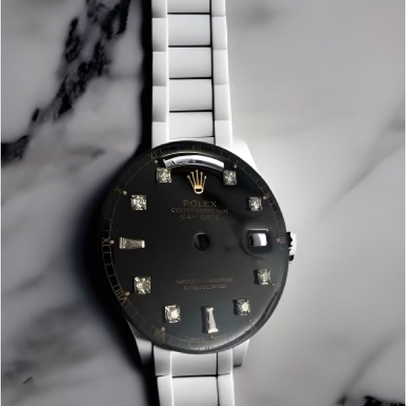 36mm Rolex Day Date Presidential Black Diamond Dial - Picture 3 of 4